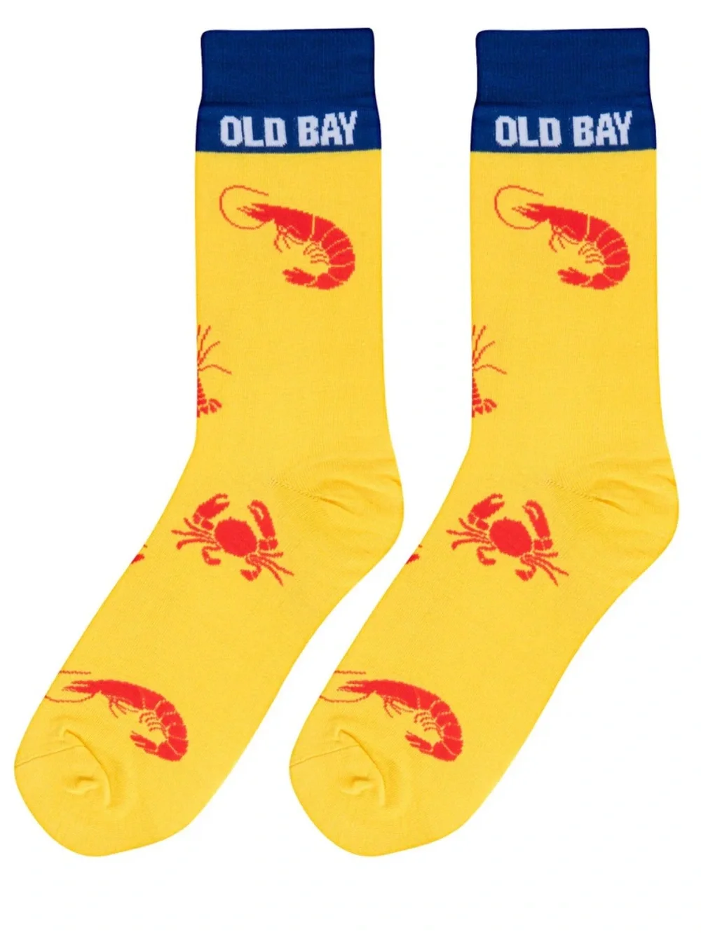 Odd Sox Old Bay Novelty Crew Socks Men’s Shoe Size 6-12